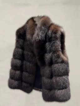 2025 New Eco-Friendly Short Female Black Gold Star Mink Fur Vest Winter Warm Thickened Antique Style Fashion Outerwear