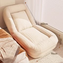 Lazy Sofa Reclining and Sleeping Large Living Room Folding Single Tatami Back Recliner