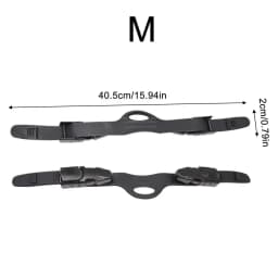 Diving Fin Strap Quick Release Flipper Strap Adjustable Rubber Fin Belt With Quick Release Buckles For Swimming Snorkeling