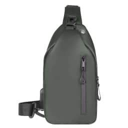 Lightweight Waterproof Anti-Theft Sling Bag Backpack for Men Women, Crossbody Chest Shoulder Bag with Multi-Pockets for Travel H