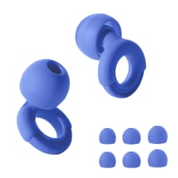 HUAK Soft Silicone Earplugs Noise Cancellation, Comfortable, Sleeping Earplugs Swimming Earplugs Silicone - Ear Tips In XS/S/M/L