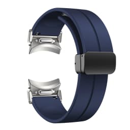 Quick Fit Magnetic Silicone Strap For Samsung Galaxy Watch 6 5 4 40mm 44mm 6 Classic 47 43mm 42 46mm 5Pro 45mm 20mm Sports Band