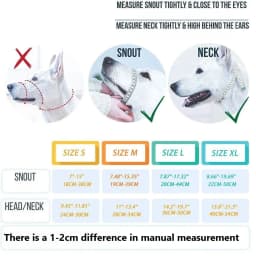 Traction Dog Mouth Cover Training with Nose Ring for Riot Control Adjustable Traction Rope Anti Bite Nose Hair Mask Pet Leash