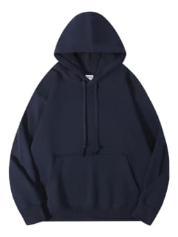 Solid Oversize Hoodies For Women Pocket Casual Loose Hooded Sweatshirt Woman Autumn Cotton Terry Hoodies Women Oversize Pullover