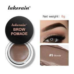 6Color Matte Black Wild Eyebrow Cream 3D Natural Tint Eyebrow Enhancers Gel Wax Waterproof Long Lasting Eye Makeup Cosmetic Tool