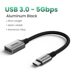 UGREEN USB C to USB 3.0 OTG Adapter Type C OTG Data Cable For Phone Oneplus iPhone 13 12 Pro Xiaomi USB C to USB OTG Cable