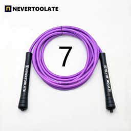 Super long 3.2 meters rope length 7mm PVC 15.5cm long handle 220 gram heavy fitness crossfit crossrope hiit skipping jump rope