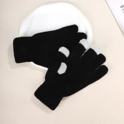 Winter Gloves New Men Women Touch Screen Texting Cap Active Smart Phone Knit Glove Solid Color Outwear Warm Wrist Gloves