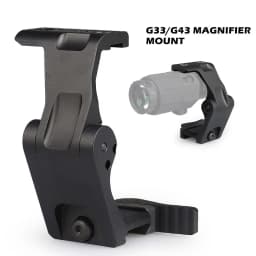 PPT Scope Mount QD Mount 2.26 Inch for 3X Magnifier Scope Metal Base Black Color GS24-0260