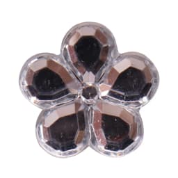 1-12Pcs PVC Flash Powder Star Numbers Shoe Charms Buckle Clog Silver Series Slipper Decoration Fit DIY Cool Backpack