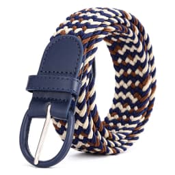 Women's Elastic and Elastic Woven Belt in One Outfit, Casual and Versatile Denim Belt for Men and Women