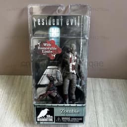 Redfield Hunk Zombie With Dog Licker And Walker Chris Redfield Biohazard Executioner Majini Action Figure Model Toys Room Decor