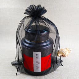 Household 100pcs Drawable Black Small / Big Organza Bags Favor Wedding Party Christmas Gift Bag Jewelry Packaging Bags Pouches