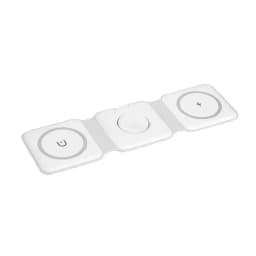3 in 1 Magnetic Wireless Charger Pad Stand for iPhone 17 16 15 14 13 12 Pro Max Apple Watch AirPods Fast Charging Dock Station