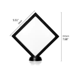 Challenge Coin Display Stand 3D Floating Transparent Phone Case Jewelry Specimen Military Medal Stand Frame Wholesale
