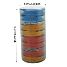 Rainbow Fishing Main Line Box Winding Board High Quality Fishing Box Fishing Tools 6-10 Spindle Silicone Main Spool