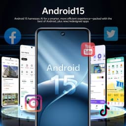 K-Touch C27 Ultra Mobile Phones 5G Dual Card Dual Standby Smartphone 7.3 HD Android 15 Cell Phone 8000mAh Face Unlock 16+48MP Camera Global Version Cellphones For Men Women