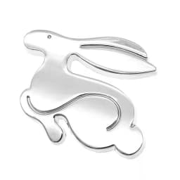 1pc Universal Cartoons Car Styling Decal for VW Jetta Golf BMW Audi Chevrolet 3D Metal Running Rabbit Emblem Rear Trunk Badge