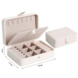 Newly Unique Blue Romantic Box PU Storage Bracelet Jewelry Box Wholesale Creative Portable Travel Storage Box Earrings Ring