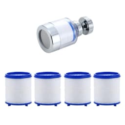 2-40PC Faucet Water Filter Element Remove Chlorine Heavy Metals Filtered Showers Head Bath Filtration Purifier Soften Hard Water