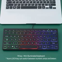 Wired Keyboard Mini Multimedia teclado For Laptop PC TV iPad Macbook Android iPad keyboard