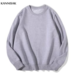 Spring Autumn Womens Sweatshirt 2025 O-neck Solid Harajuku Pullovers Multicolor Casual Cotton Woman Sweatshirts Knit Streetwear