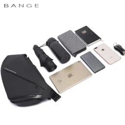 BANGE 9.7 inch iPad Chest Bag New Design Shoulder Messenger Bags Waterproof Anti-stain Anti-theft Big Capacity Short Trip Pack