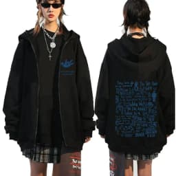Hit Me Hard and Soft DID I BERAK YOUR HEART? Zipper Hoodies Men Women Clothing Pullovers Fashion Hip Hop Zip Up Sweatshirt Coats