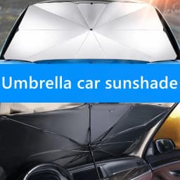 Car Sunshade Umbrella Car Sun Shade Protector Parasol Summer Sun Interior Windshield Protection Accessories For Auto Shading New