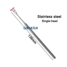 GREATLH Ophthalmic Surgical Instrument Ophthalmology Pulling Hooks Lacrimal Sac Retractor Pet Surgical Instruments