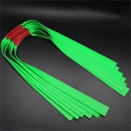10PCS Powerful Catapult Latex Tape Flat Elastic Band Slingshot Hunting Replacement Accessory Resilient Natural Rubber Slingshot