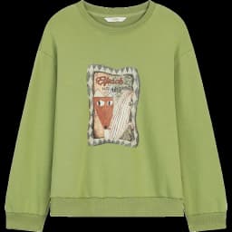 ELFSACK Women's Sweatshirt with Graphic and Slogan Print, Everyday Outdoor Top