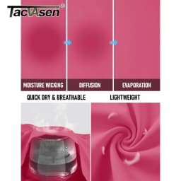TACVASEN Womens High Waisted 2-in-1 Running Shorts Quick Dry Athletic Shorts with Pockets Breathable Tennis Workout Shorts