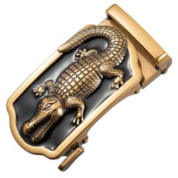 Brand Designer Animal Automatic Belt Buckle for 3.5cm Width Ratchet Belt Dragon Crocodile Horse Buckle Belt DIY Accessories
