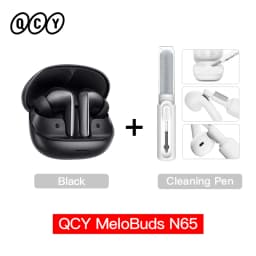 QCY MeloBuds N65 Wireless Earbuds BT 6.0 AI ANC LDAC Hi-Res Audio Head-Tracking Spatial Sound Headsets 8 Mics 50Hrs Earphones