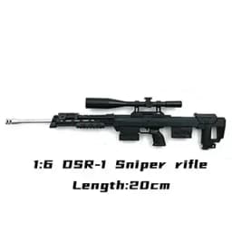 1/6 Painted Assemble Gun SVD Sniper Rifle AWM TAC-50 PSG-1 DSR-1 MK14 Assault Rifle Soldier Arms Military Model Toys
