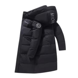 Winter Mens Down Parkas High-quality -30 Outdoor Snowfield Down Jackets Long Male White Duck Thicked Warm Hooded Jacket Coat