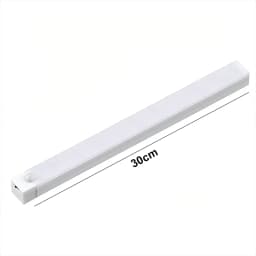 10-50cm USB Rechargeable LED Bar Lights Motion Sensor Night Light Portable Induction for Kitchen Cabinet Wardrobe Hallway