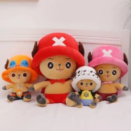 35-70cm One Piece Anime Figure Monkey D. Luffy Tony Chopper Stuffed Plush Doll Toy Decoration Sleeping Pillow Christmas Gift