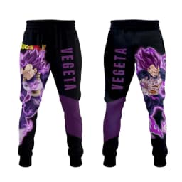 #Dragon Ball Z Wukong # Printed Anime Periphery Casual Loose Quick Drying Men and Women's Summer New Sanitary Pants 3D