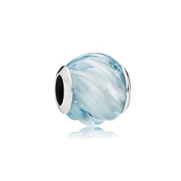 2024 new 925 glass pendant rainbow beads, suitable for European original bracelets, jewelry DIY accessoriesy Clip
