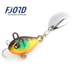FJORD Tail Spinner Baits 7g 10.5g 14g 21g Fishing Lure Vib Metal Casting Shore Jig Spoon Fishing Artificial Bait Accessories