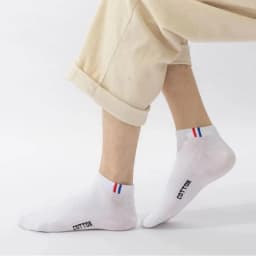 Men's Thin Boat Socks Summer Blending Plain Color Mens Casual Breathable Sweat Absorbing Calibration 1-50 Pairs