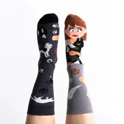 New mandarin duck socks Asymmetric AB socks Jacquard fashion sports cotton socks