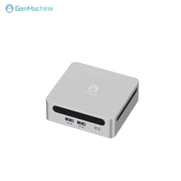 GenMachine Mini PC Computer Gaming AMD Ryzen 5 5625U 6 Core 12 Thread 4.3GHz 15W Dual HDMI LAN WIFI6 Office DDR4 NVMe Computer