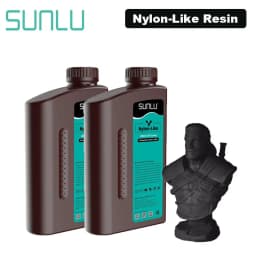 SUNLU 2KG Nylon-Like/ Toughness / High Temperature 3D Resin 405nm UV Resin For Most SLA/DLP/LCD 3D Printer Material UV Sensitiv