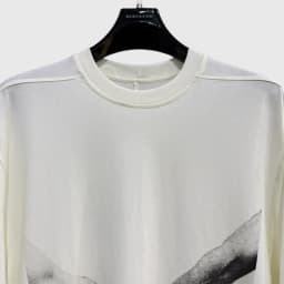 HKSH Spring Summer New Men's RO Style Round Collar Printed T-shirt Oversized Chic Cotton Chic Top American Loose Y2K Tees HK4638