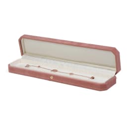 New Octagonal Jewelry Organizer Box for Earrings Ring Pendant Necklace Bracelet Storage Flannelette Vintage Gift Packaging Box