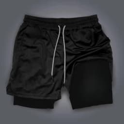 Attack on Titan Anime Collaboration Printing 2-in-1 Sports Shorts Summer New Men's and Women's Fitness Running Leggings Shorts