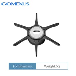 GOMEXUS DIY Aluminum Star Drag 65mm For Shimano For Daiwa Tatula Zillion Baitcasting Fishing Reel Accessories Baitcaster Drag